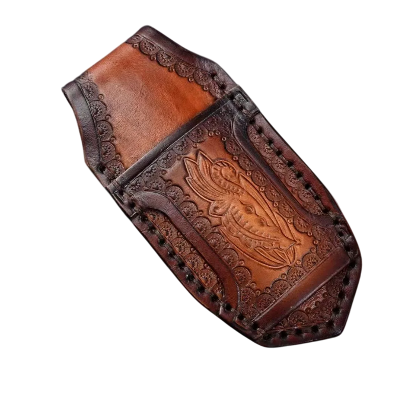 Couteau Kukri Damas Etui