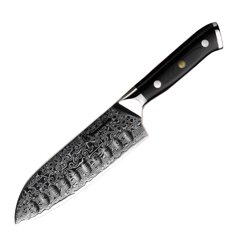 Couteau Japonais Santoku Damas Image