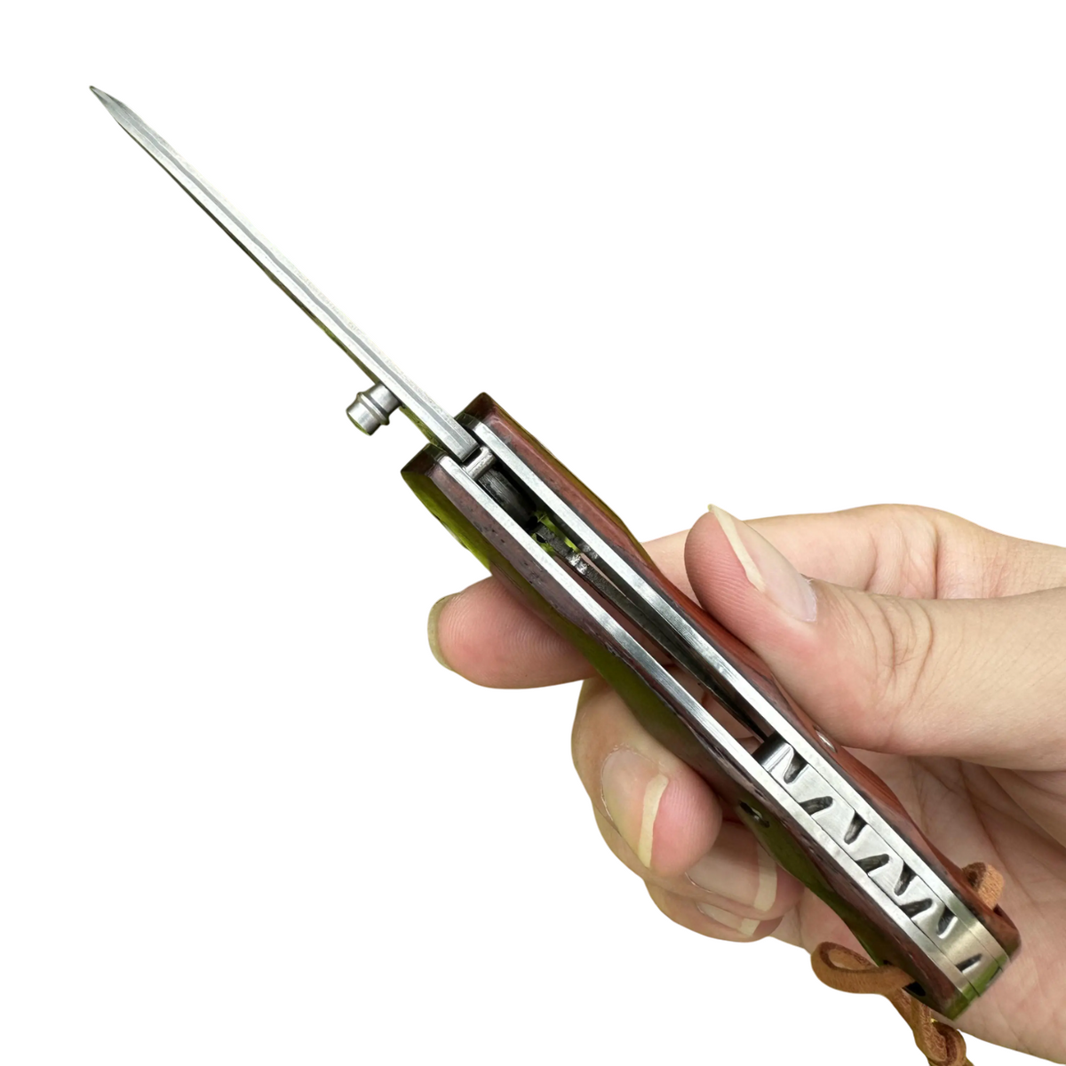 Couteau de Chasse Acier Damas