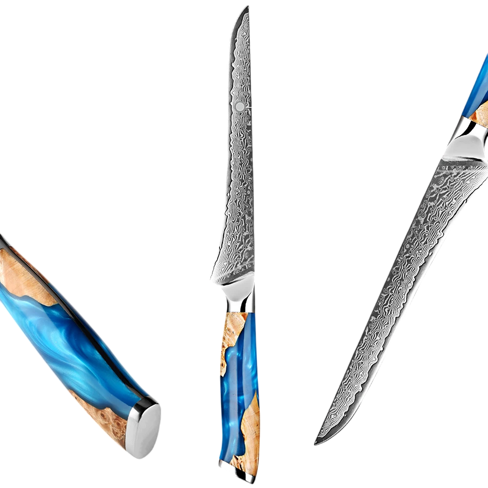 Couteau à Dépecer Damas Détails