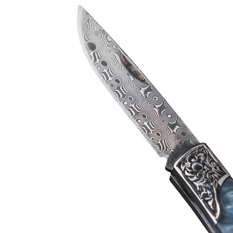 Couteau Berger Damas Lame