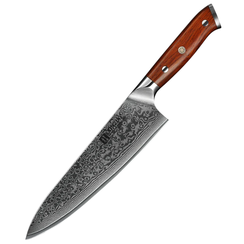 Couteau de Chef en Acier Damas