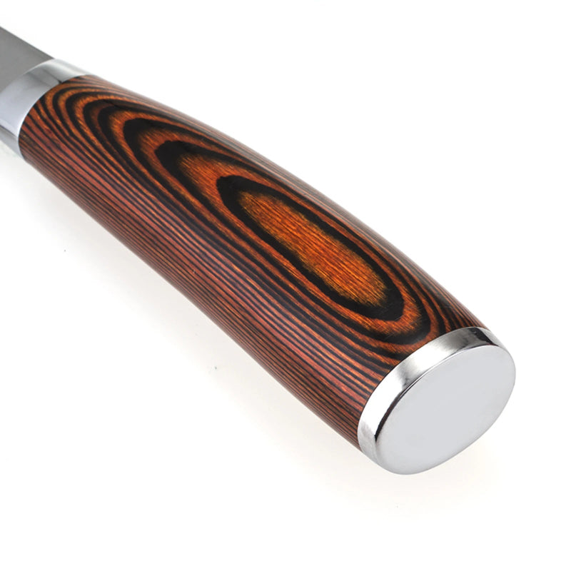 Couteau de Cuisine en Acier Damas Manche
