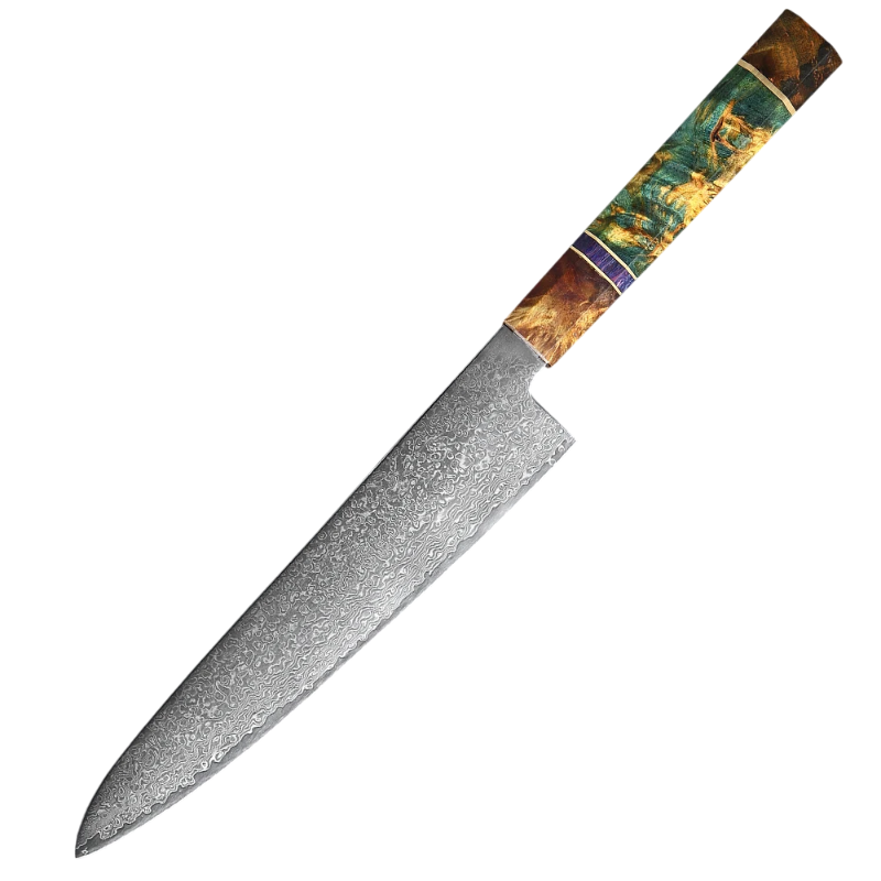 Couteau de Cuisine Japonais Damas