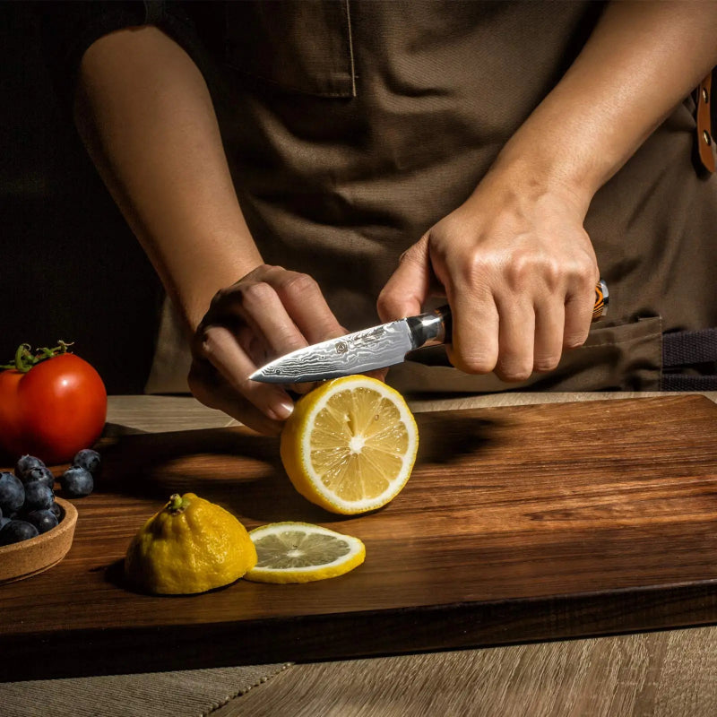 Couteau Damas 9 cm Présentation