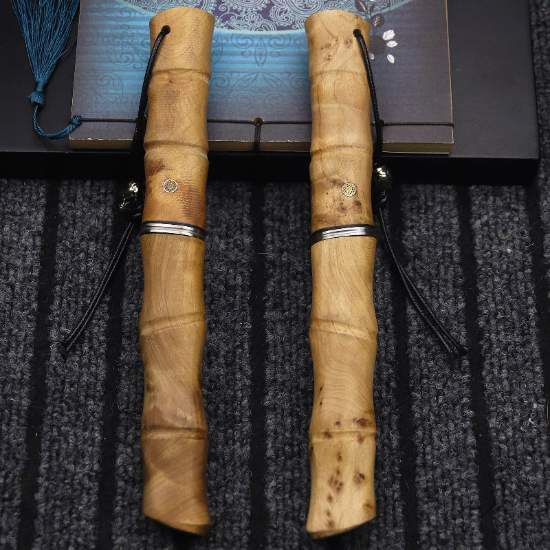 Couteau de Chasse Japonais Damas Etui