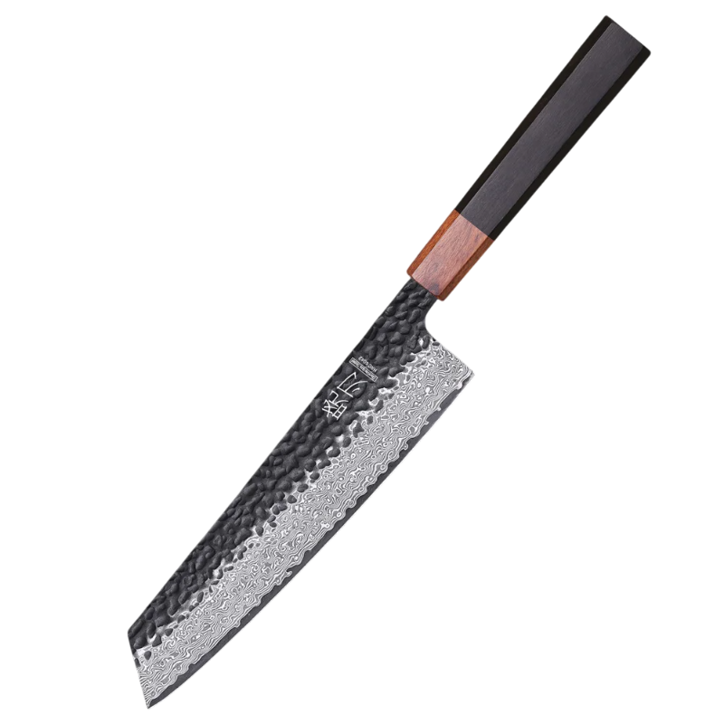 Couteau Forgé en Acier Damas