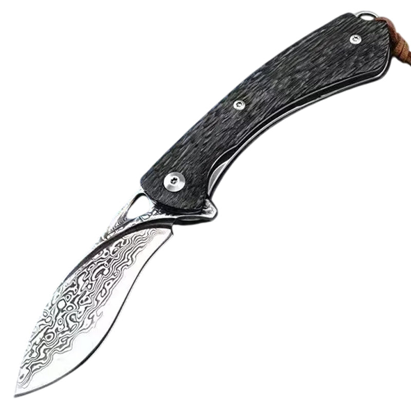 Couteau Kukri Damas Noir