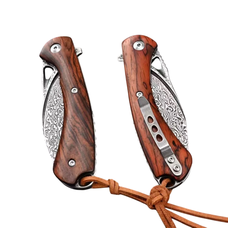 Couteau Kukri Damas Plié