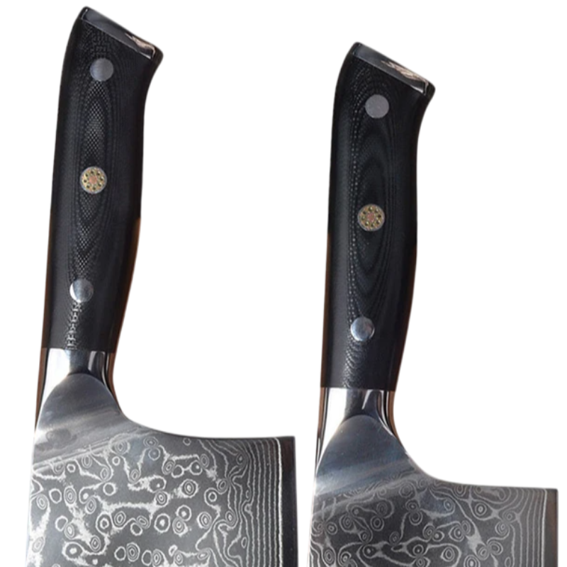 Couteau avec Lame Damas France Manche et Lame