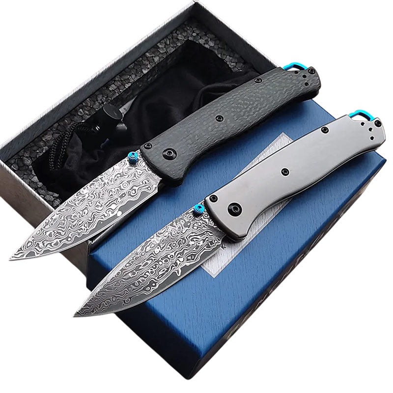 Couteau Pliant Damas Haut de Gamme