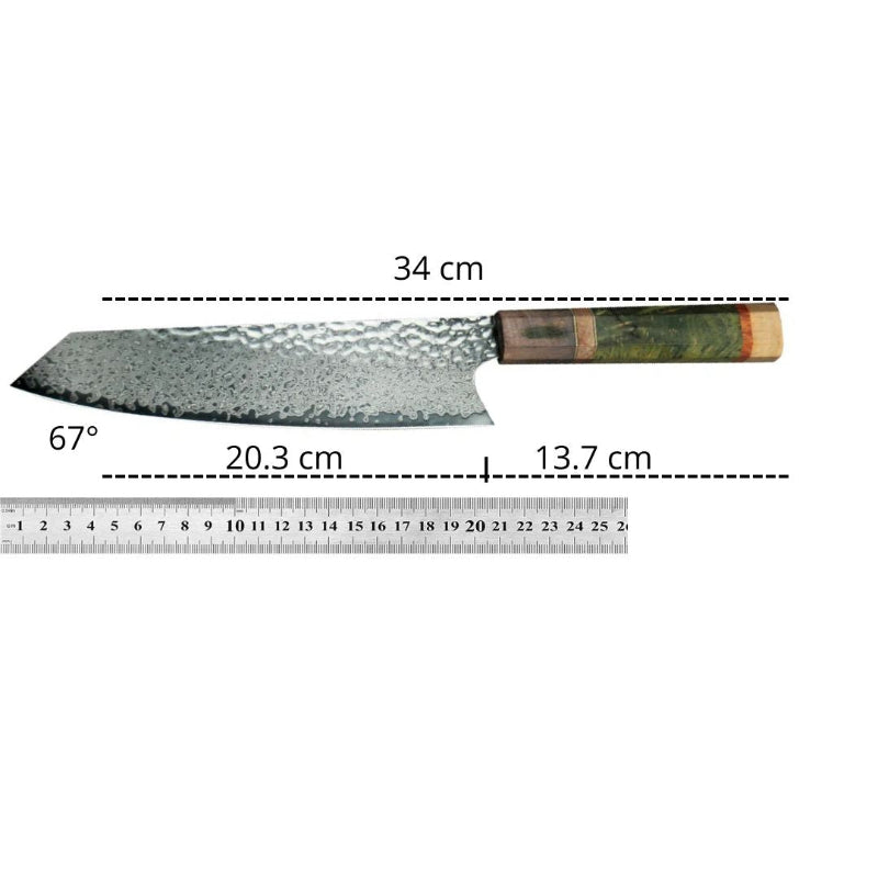 Véritable Couteau Damas Dimensions